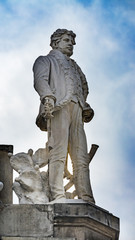 Obraz premium Vicente Guerrero Statue Independence Monument Mexico City Mexico