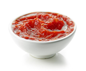 bowl of mexican salsa sauce