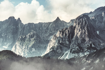 Dachstein in der Steiermark (Alpen) - Gebirge