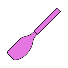 Kitchen paddle icon. isolated on white background