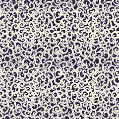 Arabesque lace texture inspired by traditional Japanese Karakusa design resembling plants or vines. Symbol for luck, prosperity, lineages.