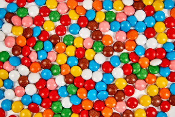 Fototapeta na wymiar Sweet colorful candy. Candy variation color texture or background. Photo stock.