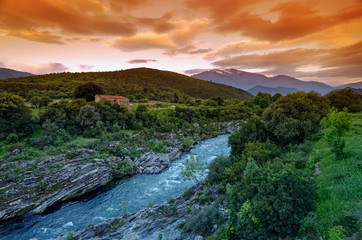 1Tavignano river in corsica island