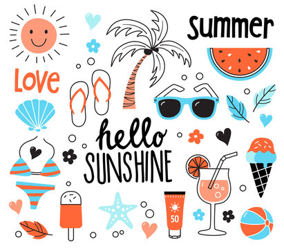 Summer Doodles - Beach And Holidays