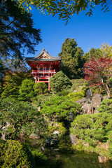 The Japanese Tea Garden in the Golden Gate Park, San Francisco