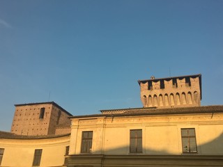 Fototapeta na wymiar Castle of San Giorgio, Mantua