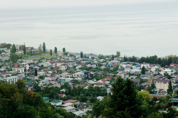 Mountainous area of Abkhazia