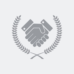Official agreemet symbol icon
