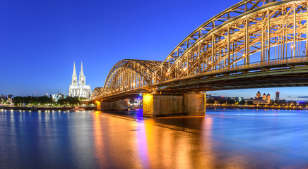 A landmark of High Gothic architecture set amid reconstructed old town, the twin-spired Cologne Cathedral is also known for its gilded medieval reliquary and sweeping river views.