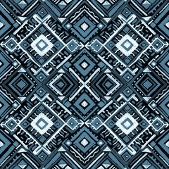 Tribal Ikat ornament.