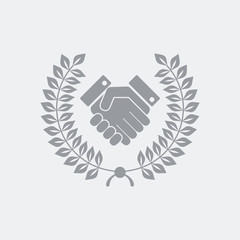 Official agreemet symbol icon