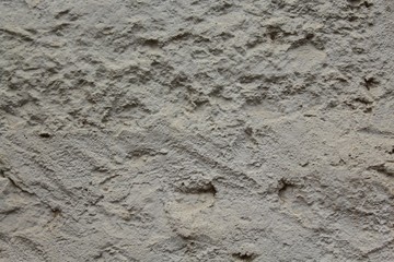 Weiße Steinwand