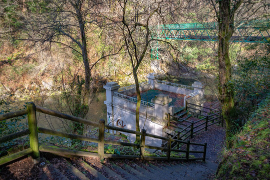 Antiguo balneario de Lerez en Pontevedra Espa&ntilde;a
