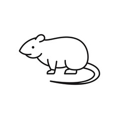Rat vector icon