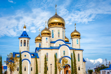 The Russian Church of St. Andrew and All Russian Saints. Episkopeio village, Nicosia District,...