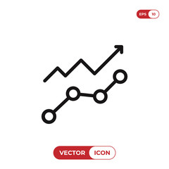 Profit vector icon