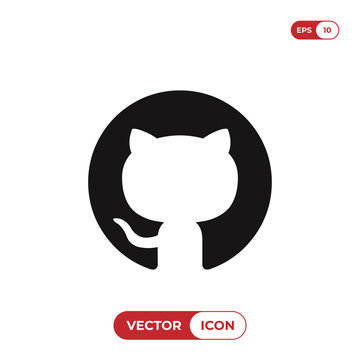 Github logo vector icon