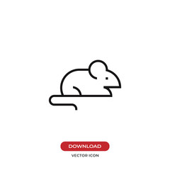 Rat vector icon
