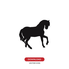 Horse vector icon