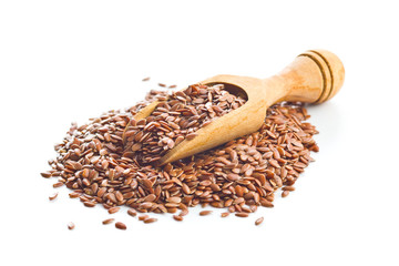 Flax seeds, linen seeds or linseeds.