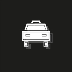 Taxi Icon, taxi icon vector, taxi. vector illustration