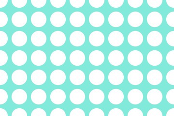 Fototapeta na wymiar Polka dot pattern blue and white. Design for wallpaper, fabric, textile, wrapping. Simple background