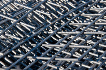 Base for reinforcement. Details from the rebar. Monolithic construction of buildings and structures.