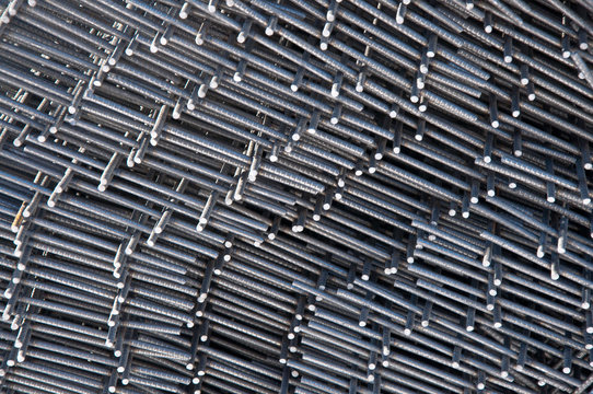 Part of the workflow. Base for reinforcement. Details from the rebar. Monolithic construction of buildings and structures.