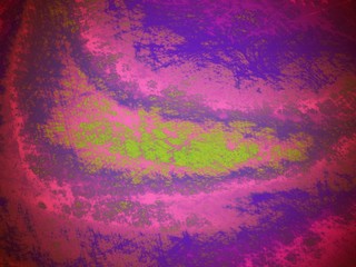 Art abstraction colorful wall punk design