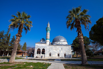 Historical Green Mosque in Iznik, Bursa, Turkey