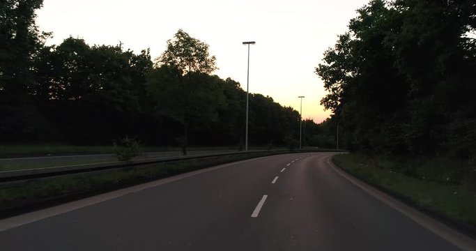 Leere Stra&szlig;e