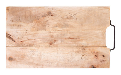 Cutting board isolated on white background
