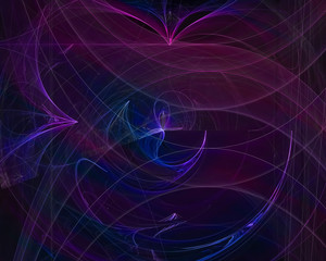 abstract digital fractal, beautiful design 