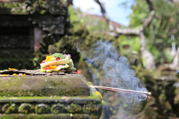 Incense burning at temple - 250321148