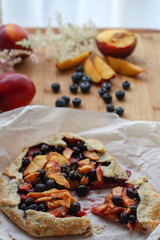 peach tart