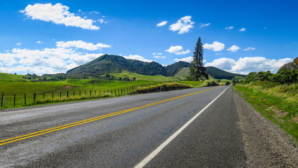 Rotorua Thermal Park and Wai-O-Tapu on the North Island of New-Zealand