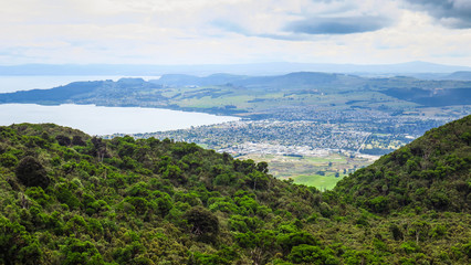 Mount Tauhara in Taupo, New-Zealand