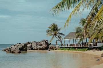 Beautiful nature landscape of tropical island. Phu Quoc, Vietnam