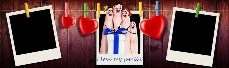 Finger Familie Konzept