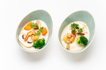 Tom Kha Gai Suppe aus Thailand