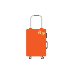 suitcase color illustration