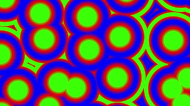 Green Bubble Cells Brownian Motion Background Loop Close