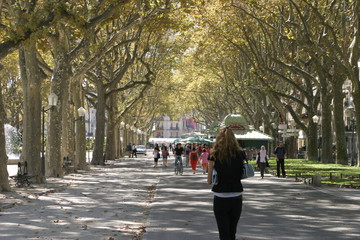 Montpellier. Historical city in the south of France