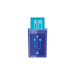 usb memory isolated icon