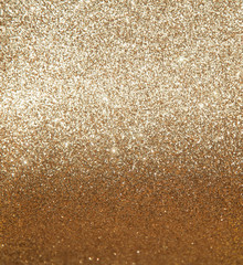 gold glitter texture abstract background. Bokeh circles for Christmas background