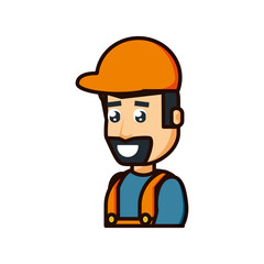 construction worker avatar character
