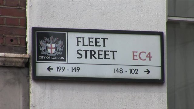 FLEET STREET EC4 in London United Kingdom