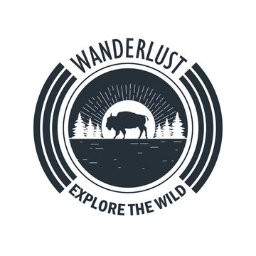 Wanderlust Adventure Logo