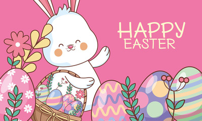 Happy easter banner