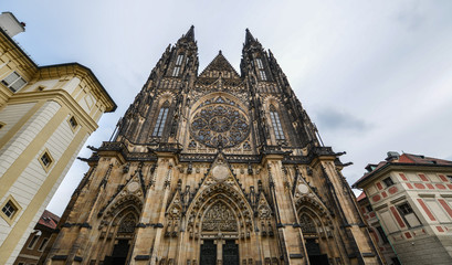 Fototapeta premium St. Vitus Cathedral in Prague Castle